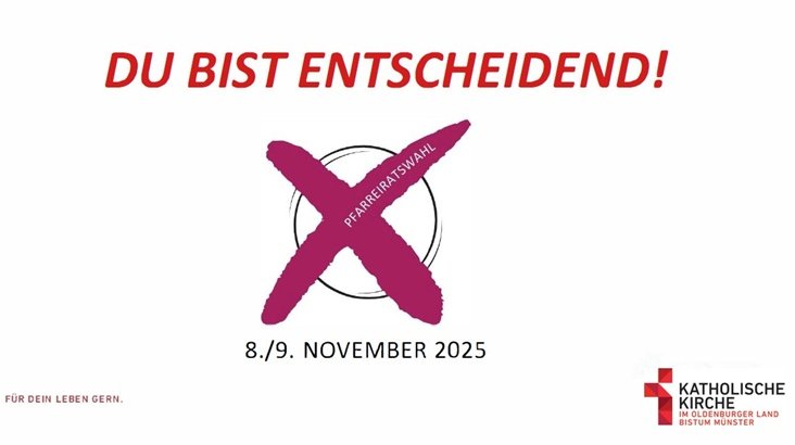 Logo zur Pfarreiratswahl 2025
