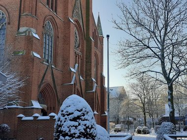 St. Marien im Winter