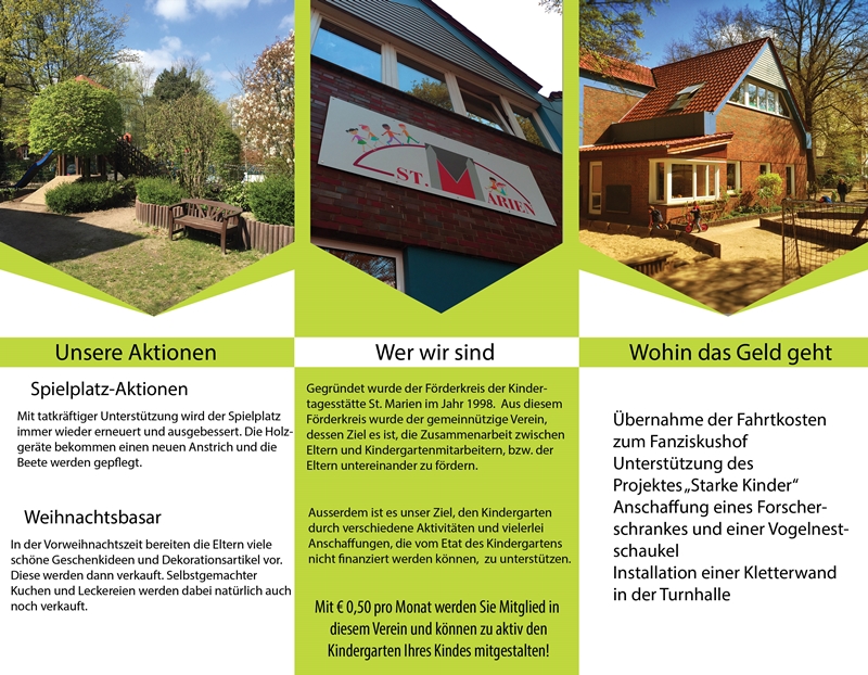 Flyer Förderkreis